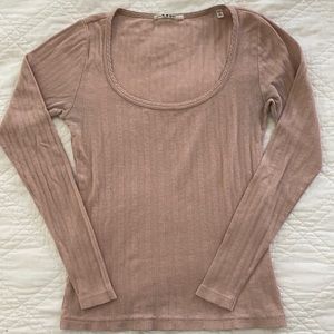 DOEN Long Sleeve Cotton Tee